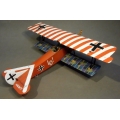 ACE035R Fokker DVII Udet, Red and White Top Wing